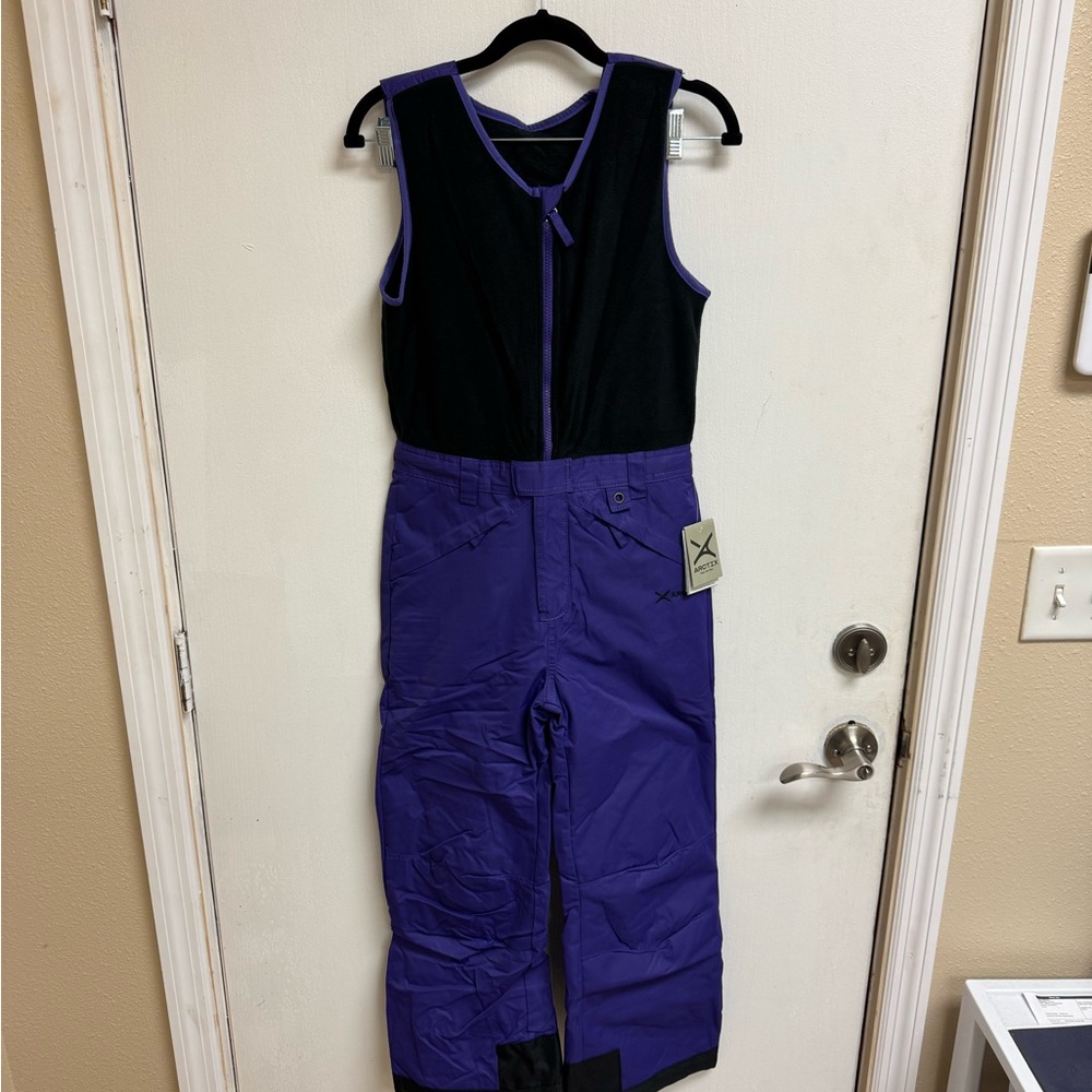 Arctix Kids Infinity Insulated Bib Overalls - Purple - M (10-12)